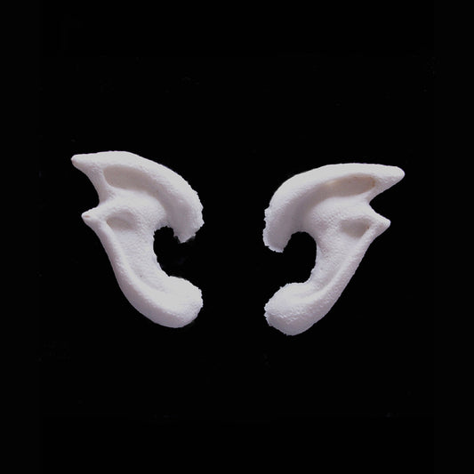 Double Tip Ears Foam Latex Prosthetic Set