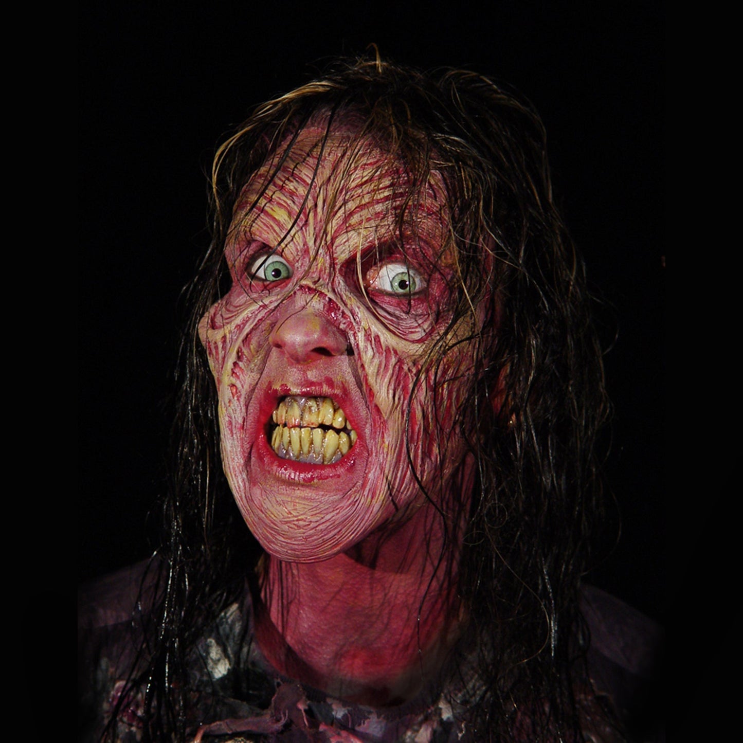 Zombie Withered Foam Latex Prosthetic