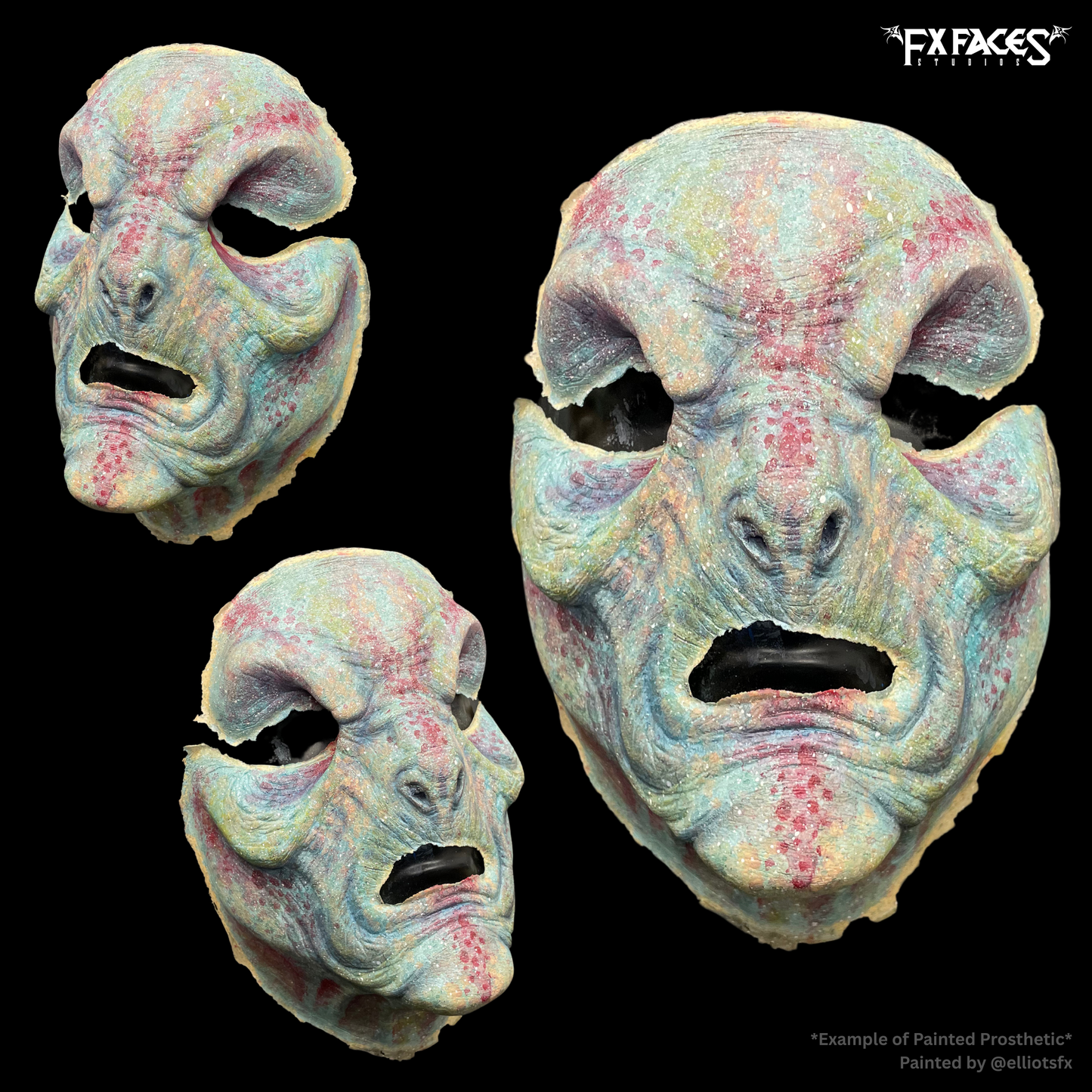 Alien Foam Latex Prosthetic