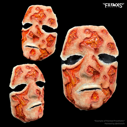 Burnt Foam Latex Prosthetic