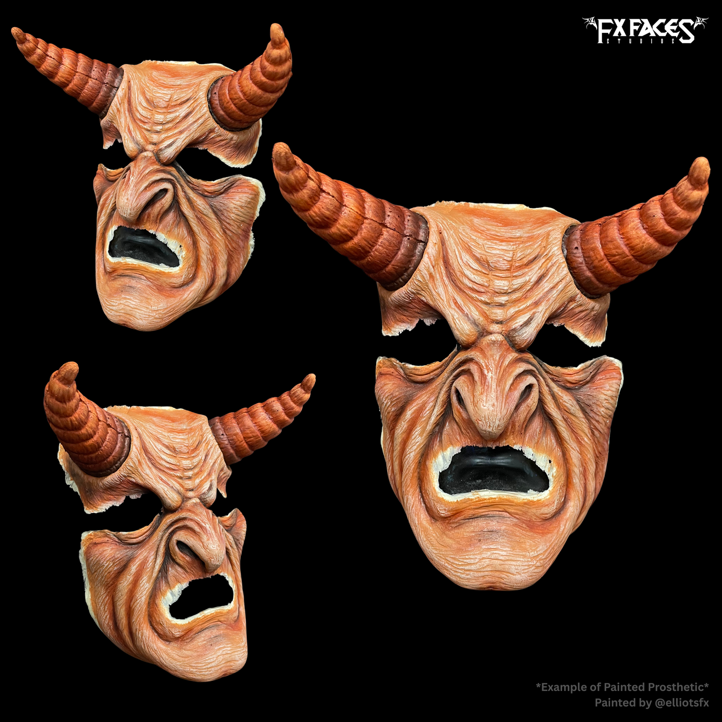 Devil Foam Latex Prosthetic