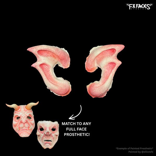 Double Tip Ears Foam Latex Prosthetic Set