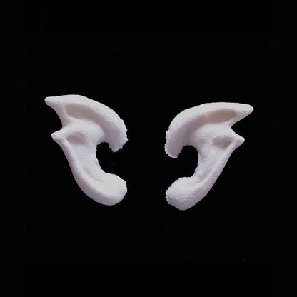 Double Tip Ears Foam Latex Prosthetic Set