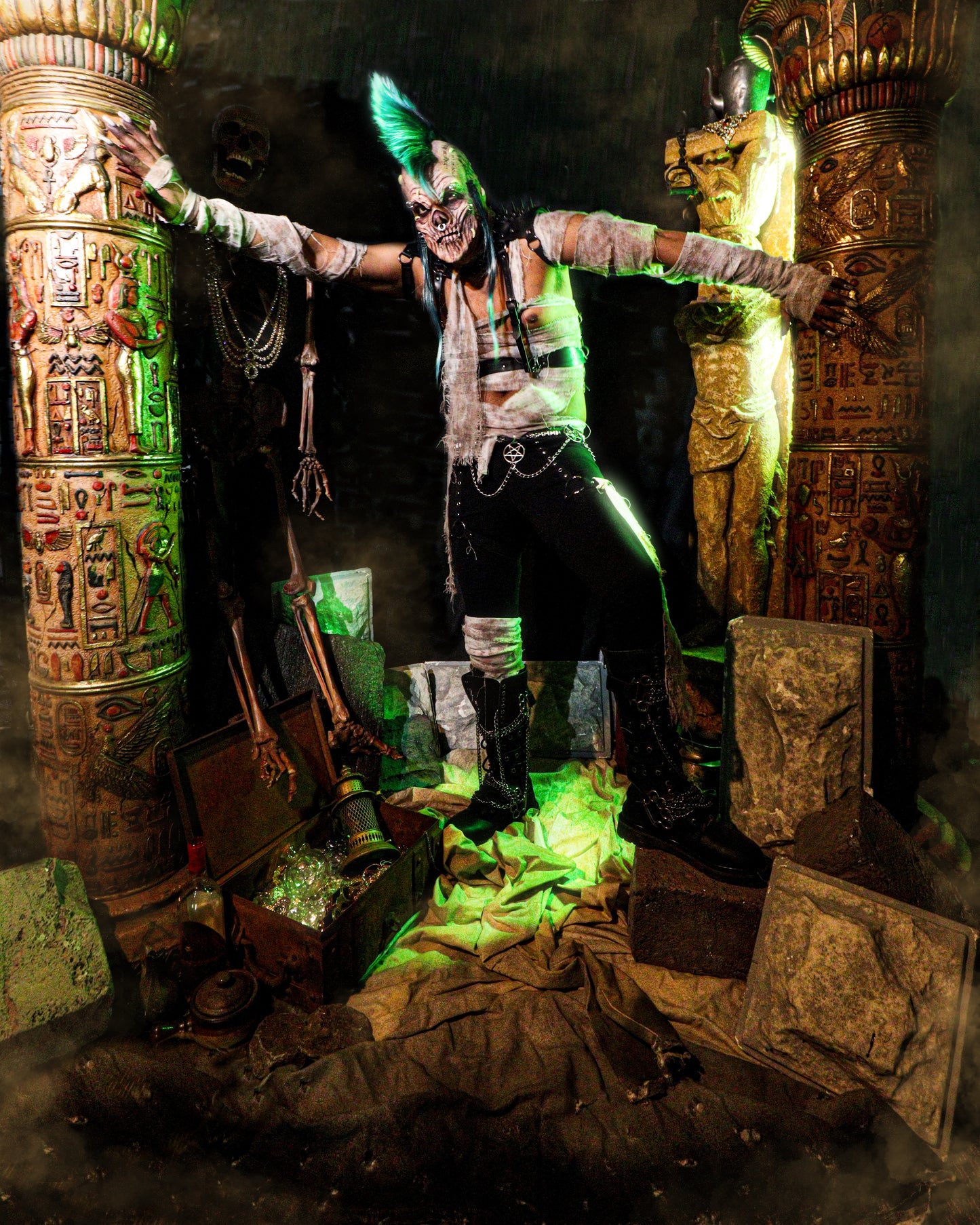 Mummy Foam Latex Prosthetic