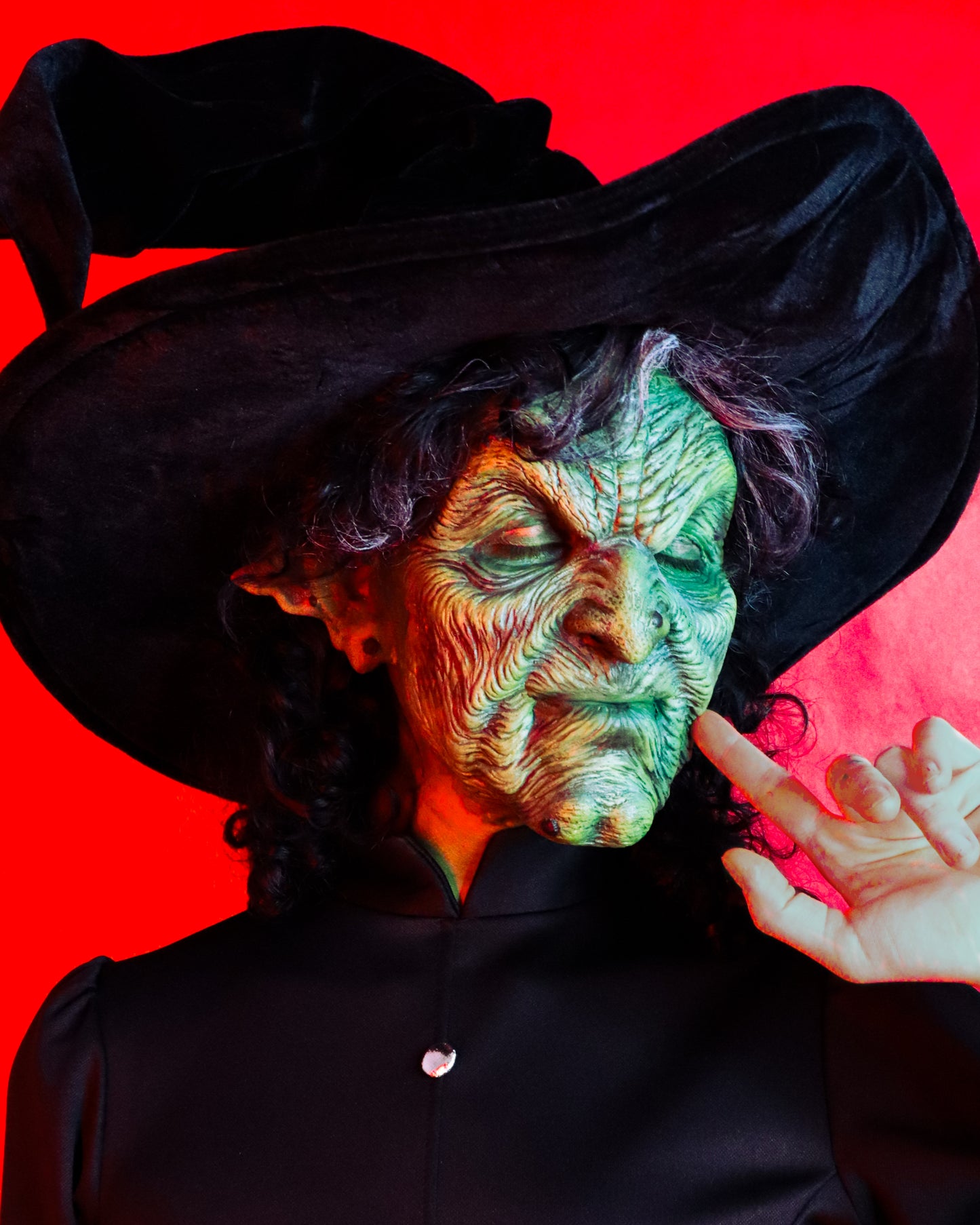 Witch Foam Latex Prosthetic