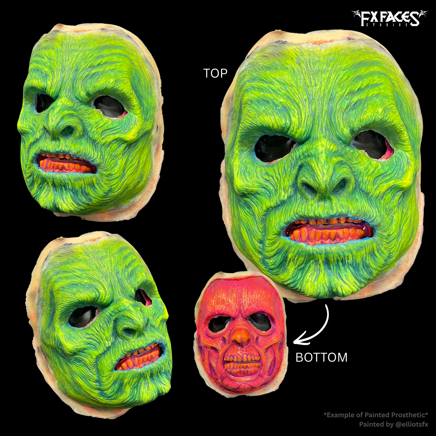 Muscle Zombie Rip Off Foam Latex Prosthetic