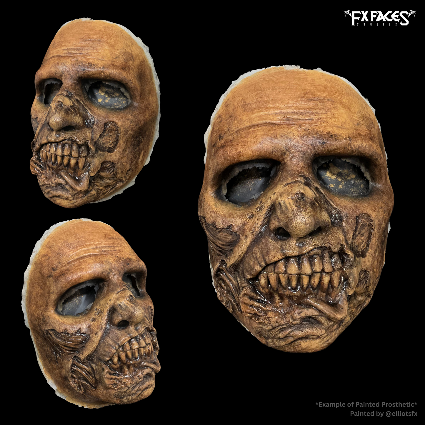 Zombie Chomp Foam Latex Prosthetic