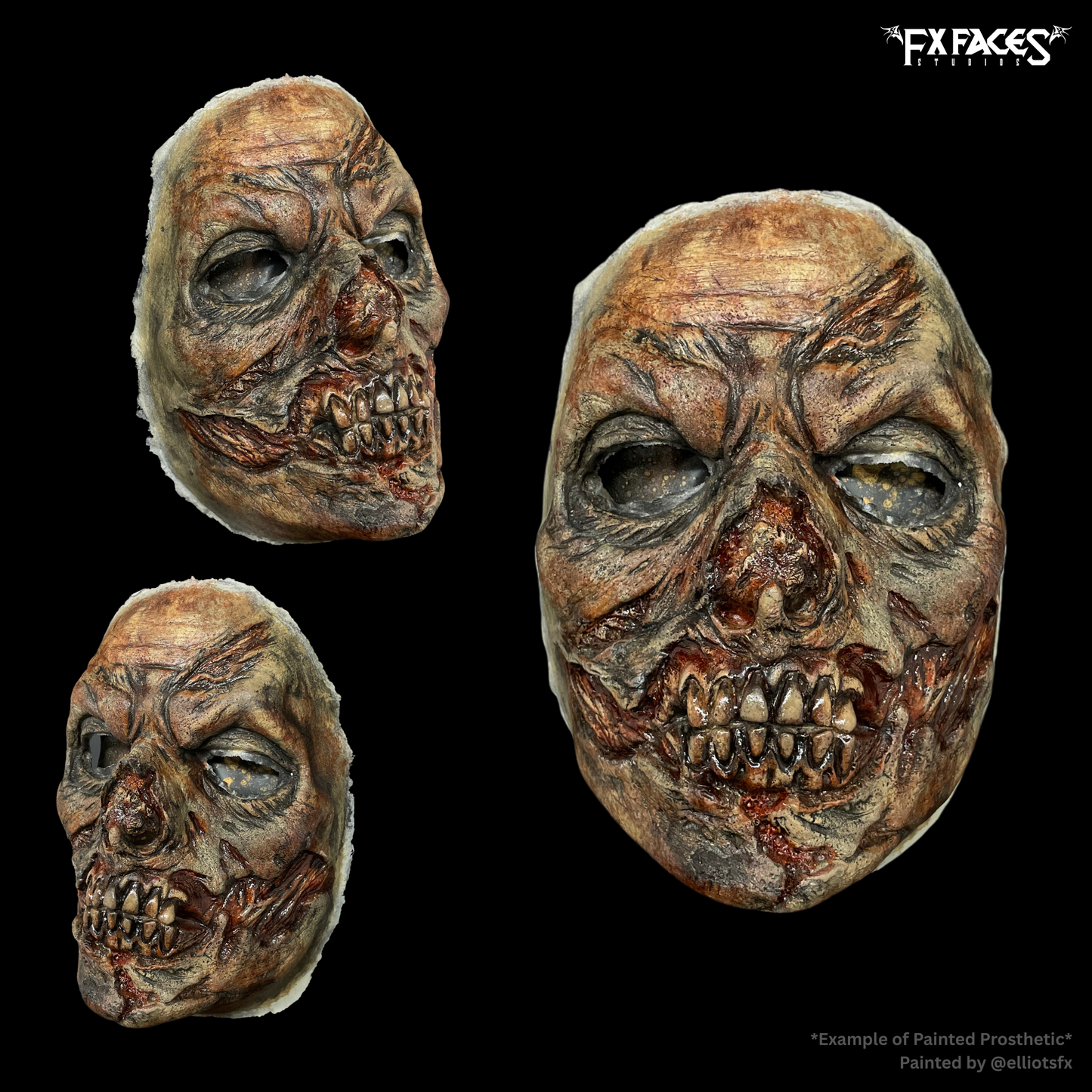 Zombie Rot Foam Latex Prosthetic