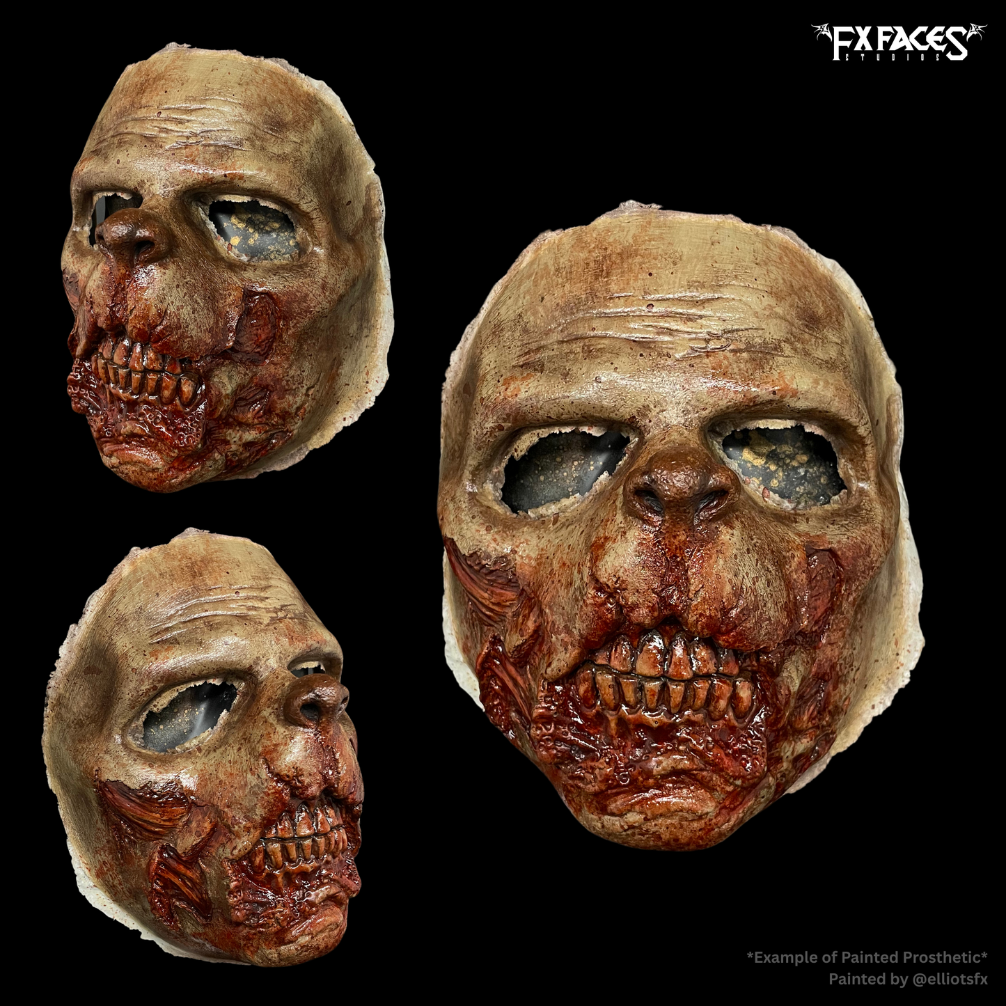Zombie What-1 Foam Latex Prosthetic